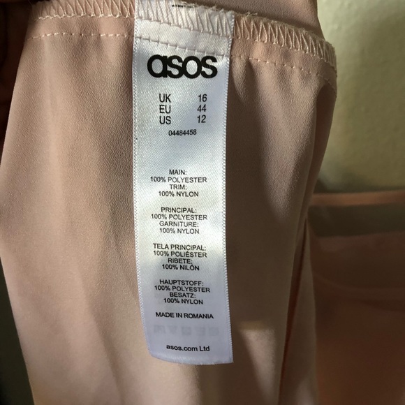 ASOS Pink flowy spaghetti strap adjustable tank - Picture 8 of 8